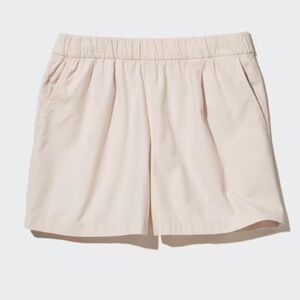 Uniqlo Cotton Easy Shorts Natural Beige